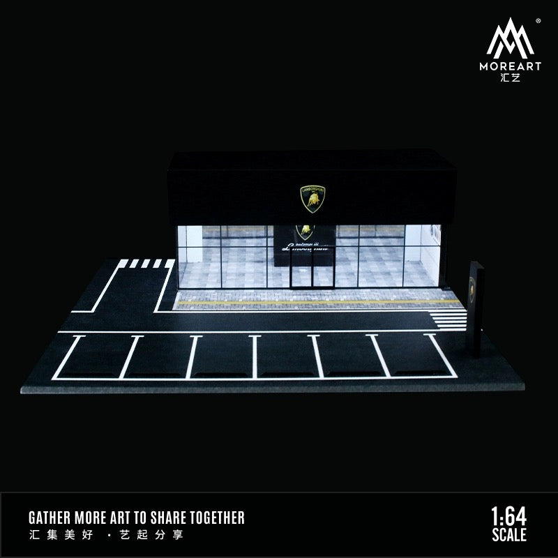 Lamborghini Car Showroom 1/64 Diorama by MoreArt