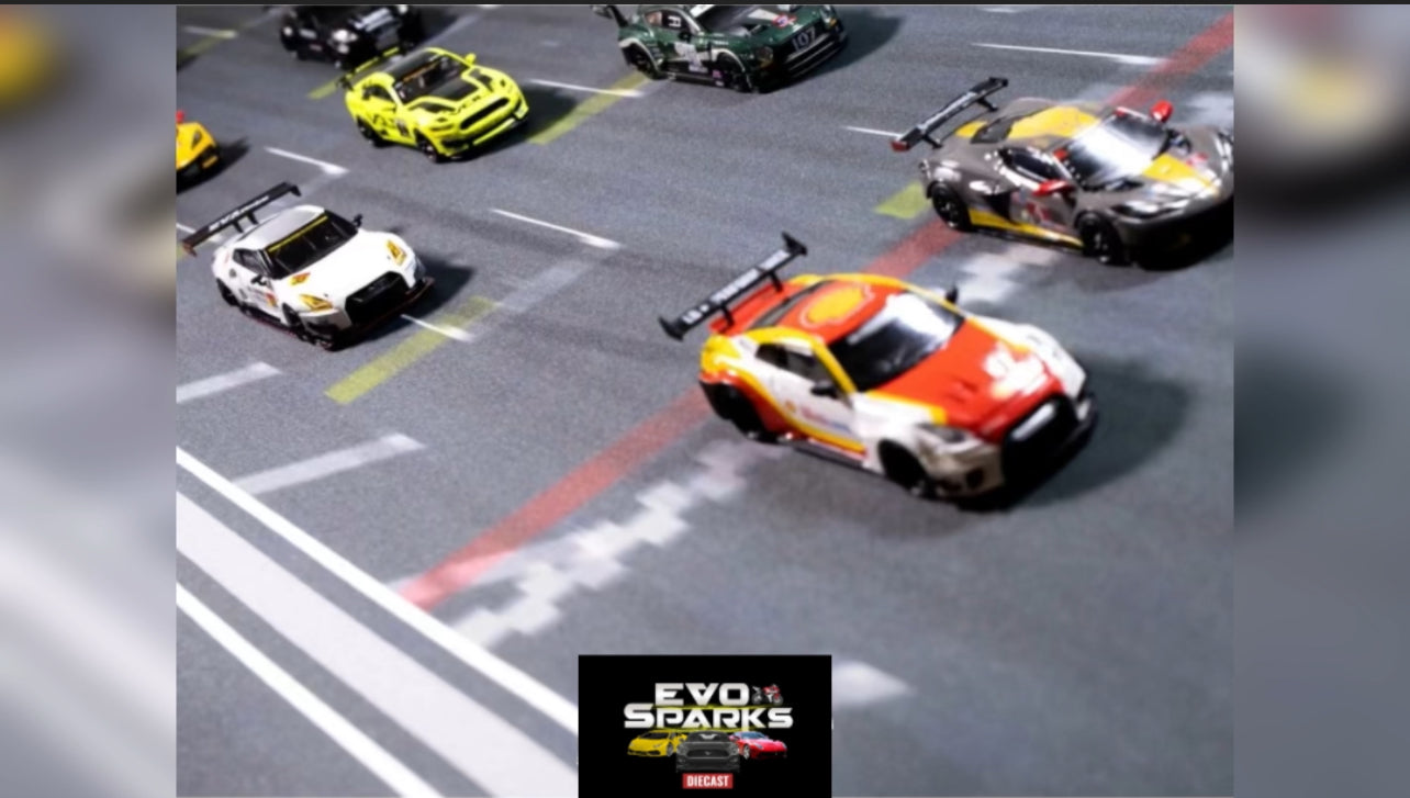 1/64 Road Mat Diorama (Race Track Motion Design)