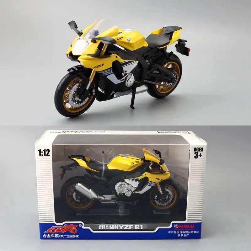 1/12 Yamaha YZF-R1 Motorcycle Model