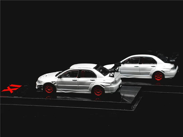 CM Model 1:64 Lancer Evolution IX Pearl White Diecast Model Car