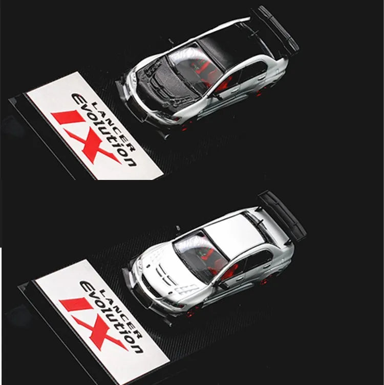 CM Model 1:64 Lancer Evolution IX Pearl White Diecast Model Car