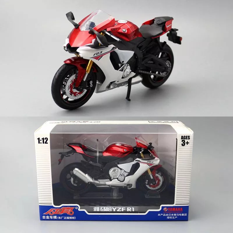 1/12 Yamaha YZF-R1 Motorcycle Model