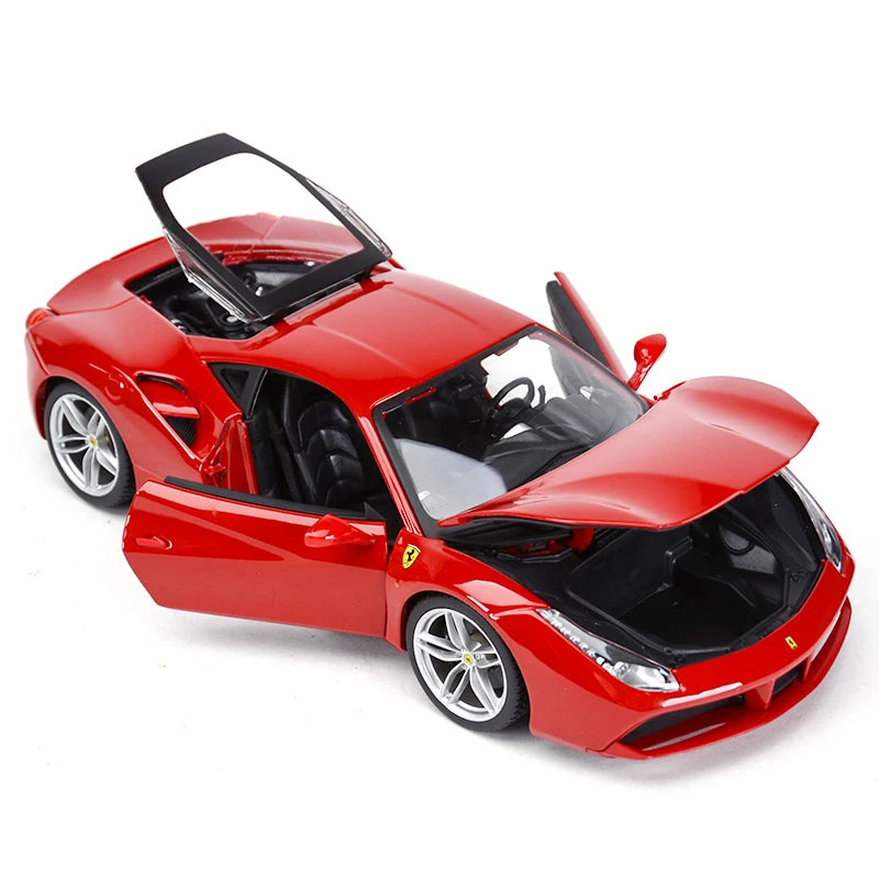 Bburago 1:18 488 GTB Sports Car Diecast Model