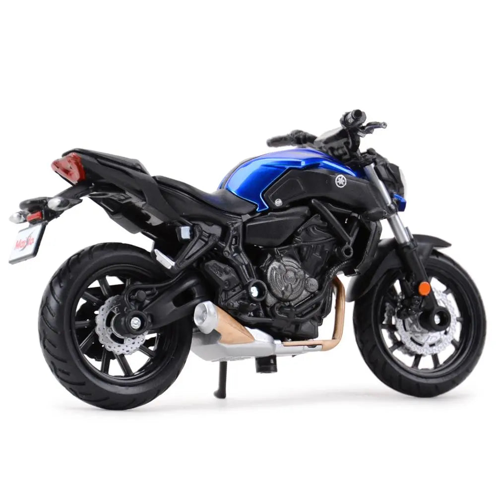 Maisto 1:18 2018 Yamaha MT07 Motorcycle Model