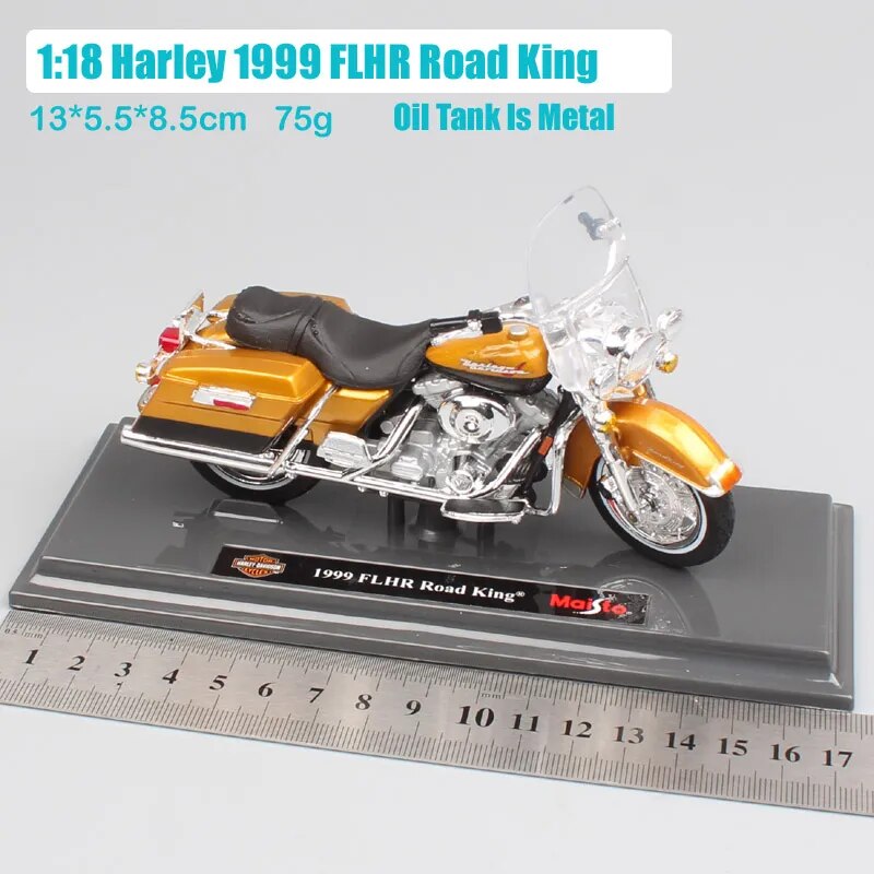 1/18 Scale Maisto FLHR Road King Motorcycle Model