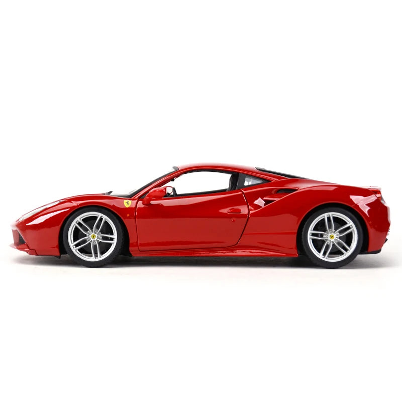 Bburago 1:18 488 GTB Sports Car Diecast Model