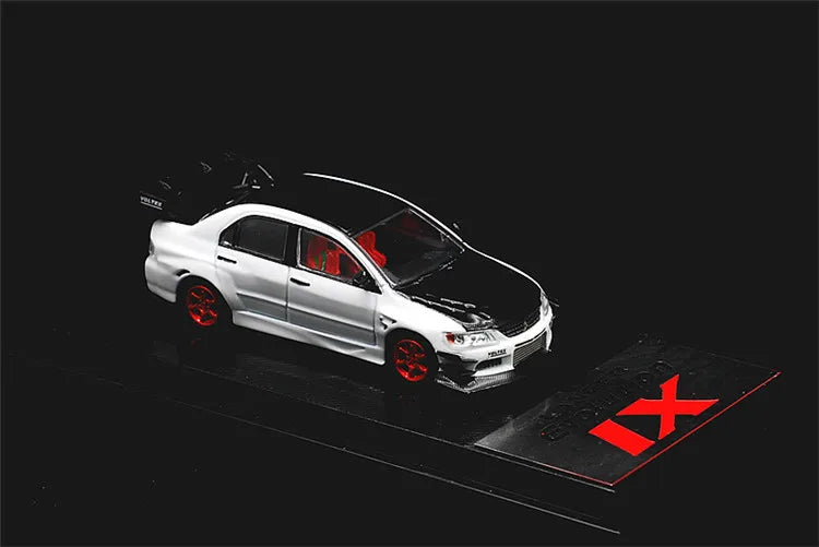 CM Model 1:64 Lancer Evolution IX Pearl White Diecast Model Car