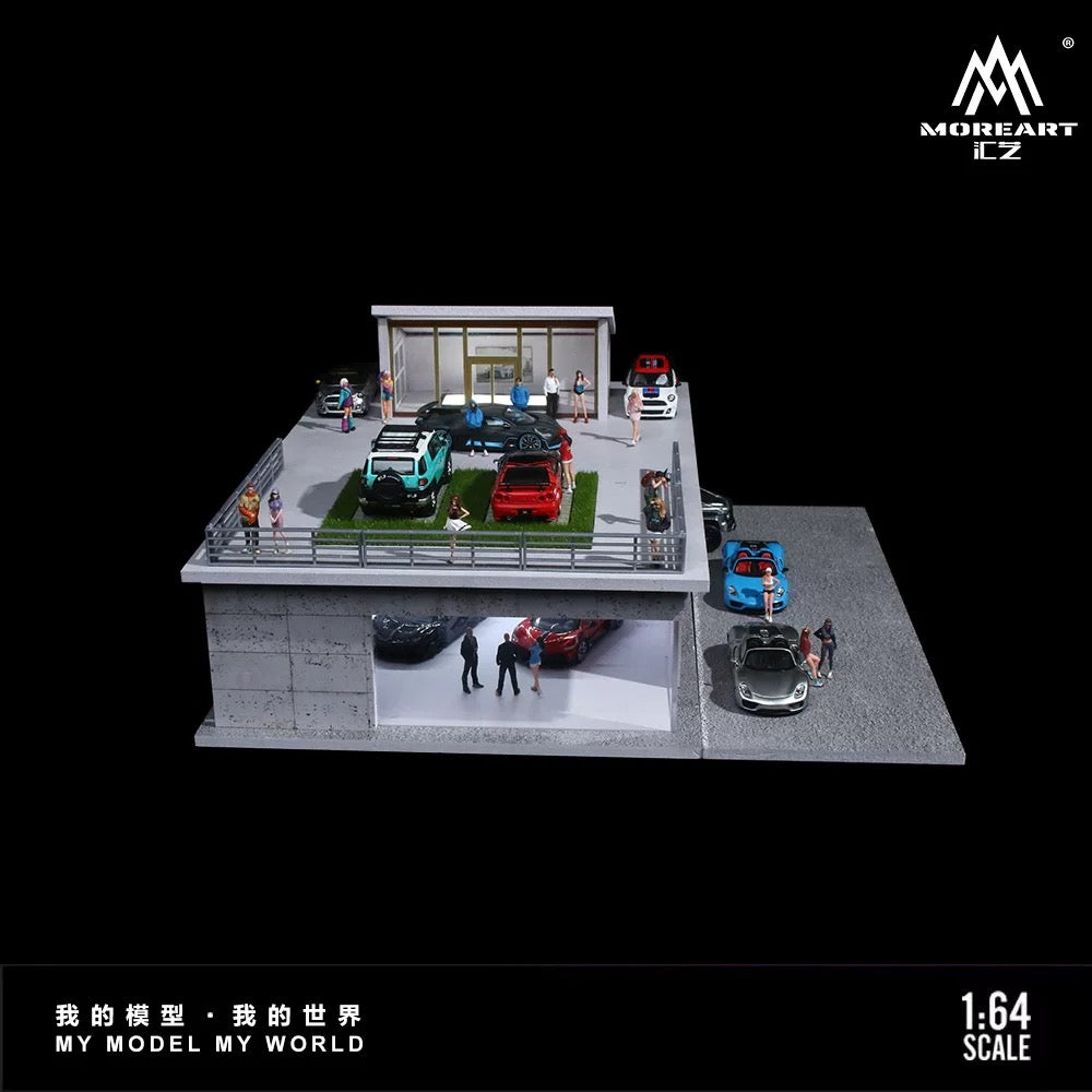 Rooftop Garage 1/64 Diorama