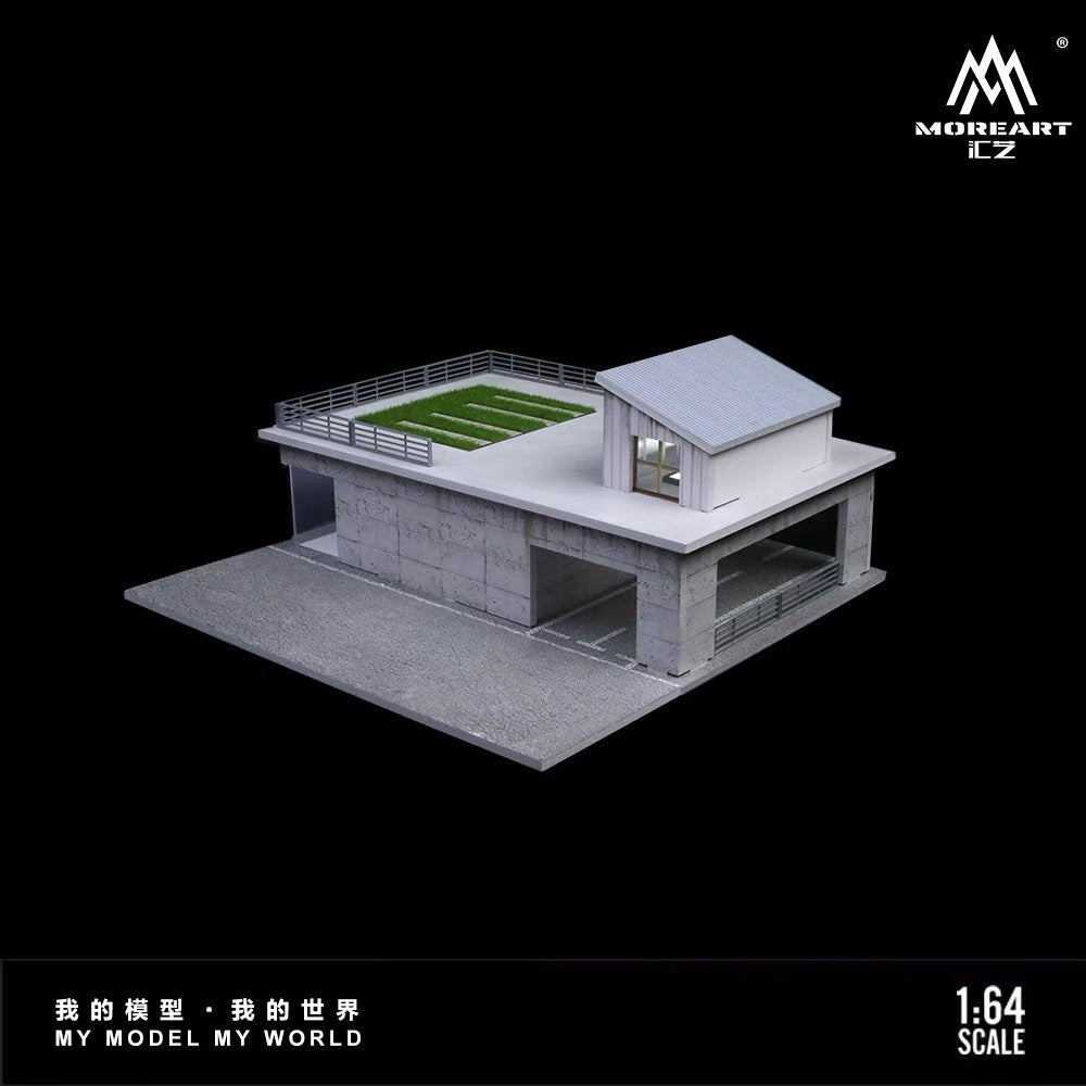 Rooftop Garage 1/64 Diorama
