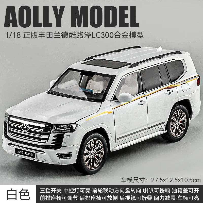 1/18 Land Cruiser SUV Diecast Model