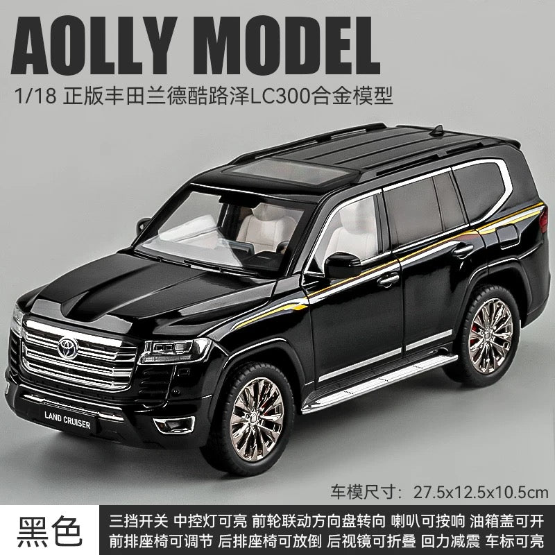 1/18 Land Cruiser SUV Diecast Model