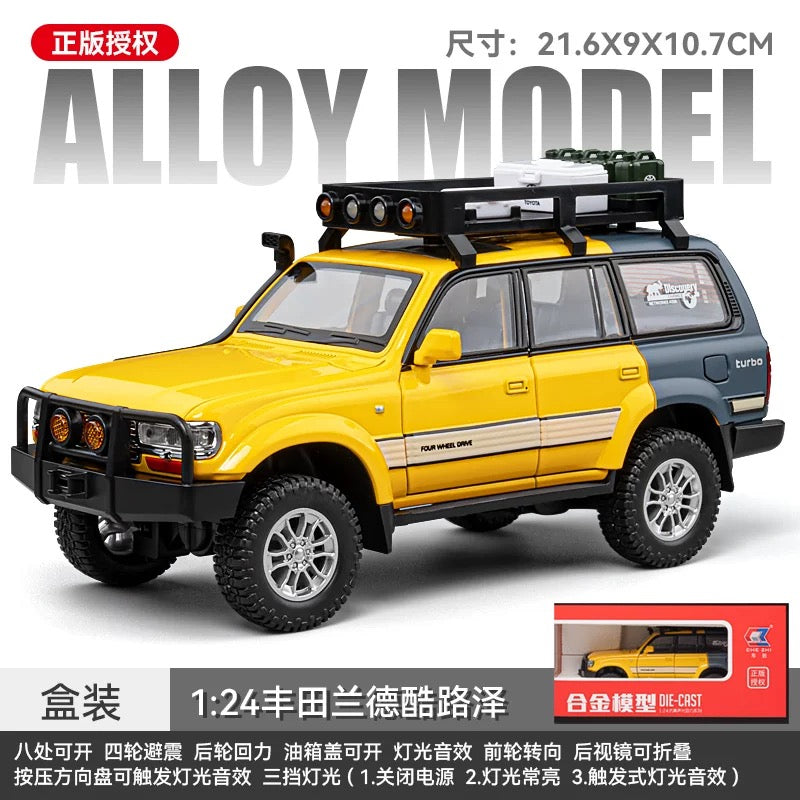 1/24 Land Cruiser LC230 SUV Diecast Model