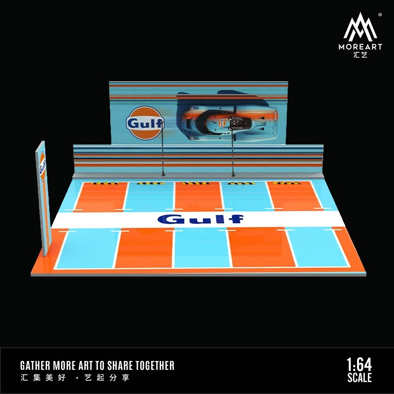 Shell / Gulf Parking Lot 1/64 Diorama by MoreArt