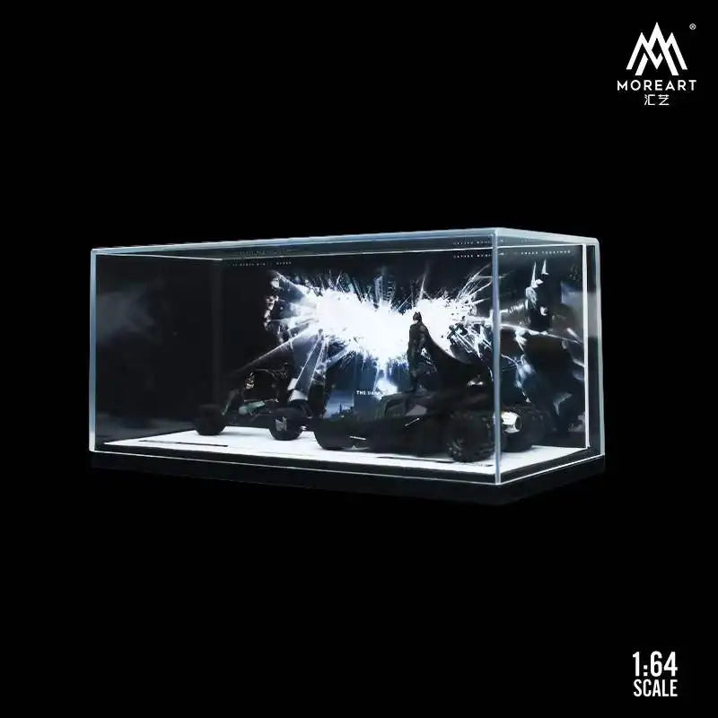 MoreArt 1:64 The Batmobiles Diecast and Diorama Set