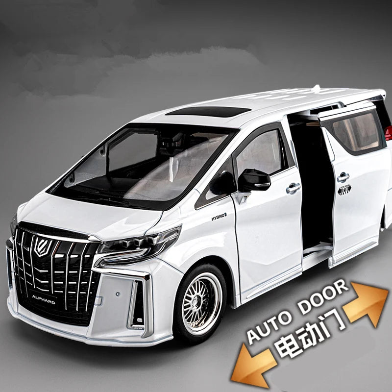 Large Size 1/18 Toyota Alphard MPV Diecast Model