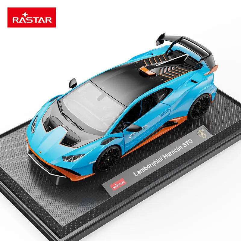 1:18 Lamborghini Huracan STO Sports Car Diecast Model – EVOSparks 1:18 Lamborghini Huracan STO Sports Car Diecast Model – EVOSparks