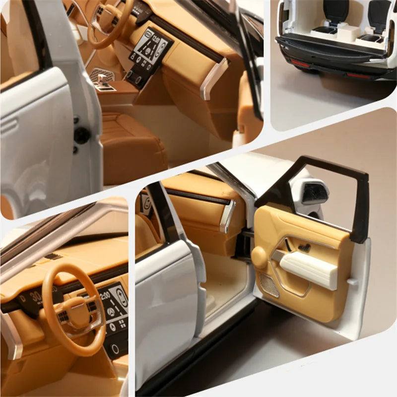 2023 1/24 Range Rover SUV Diecast Car Model