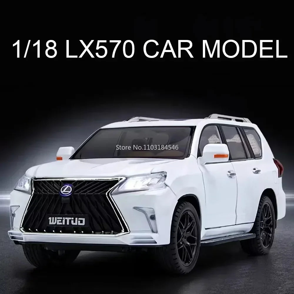 1:18 Scale Lx570 Diecast Car Model