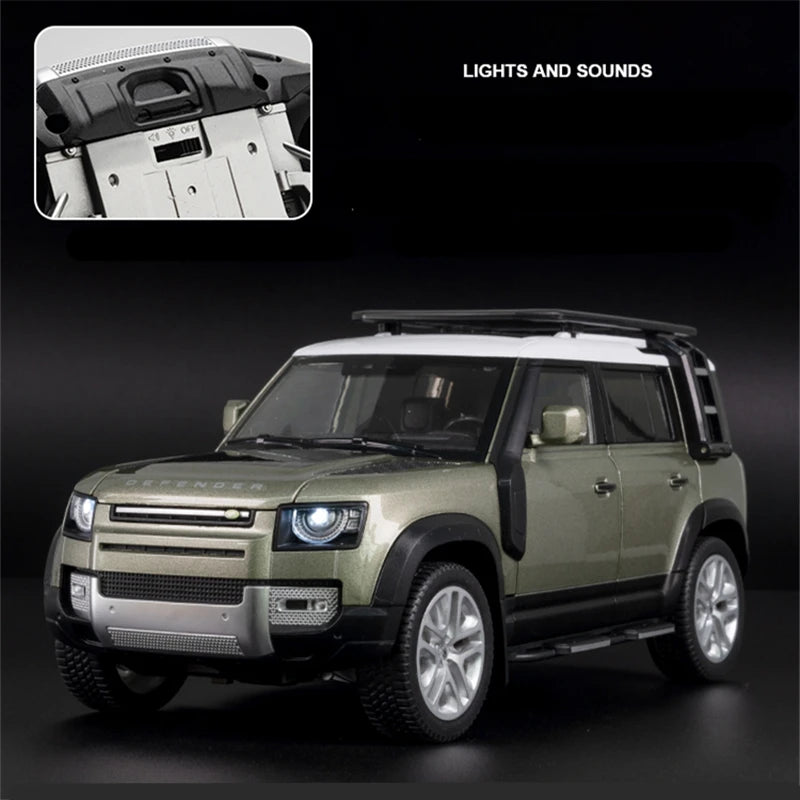 1/18 Range Rover Defender SUV Diecast Car Model