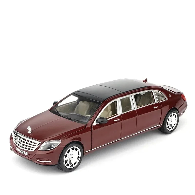 1:24 Metal 6 Doors Can Be Opened For Maybach S600 Diecast Model