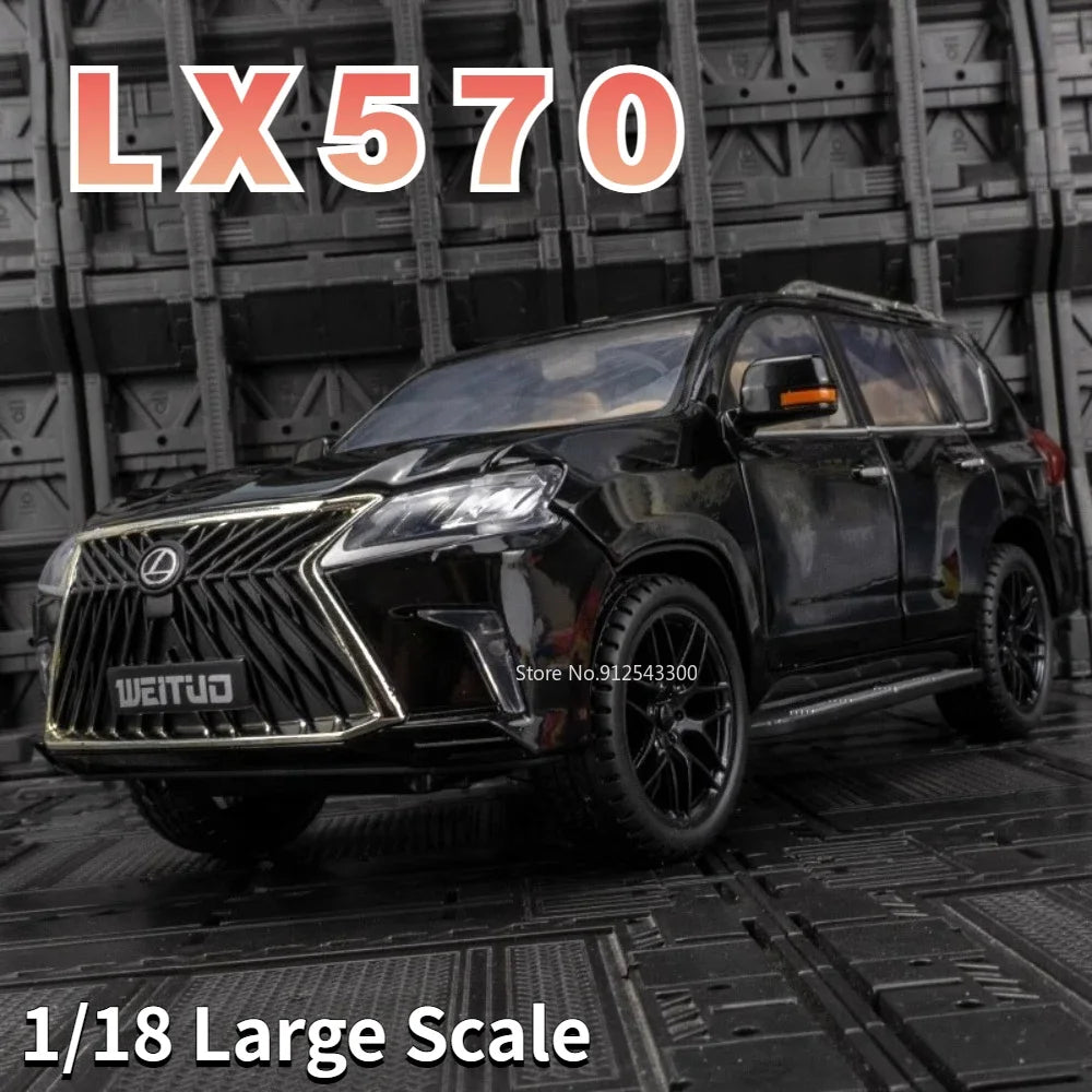 Lexus LX 570 ブラック 1/18スケール モデル LCD MODELS 1/18 Lexus Lexus LX 570 ブラック 1/18スケール モデル LCD MODELS 1/18 Lexus