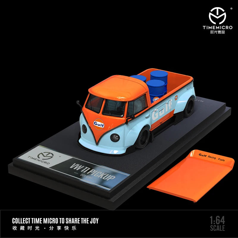 TM Time Micro 1:64 T1 Van Pickup Truck Diecast Model