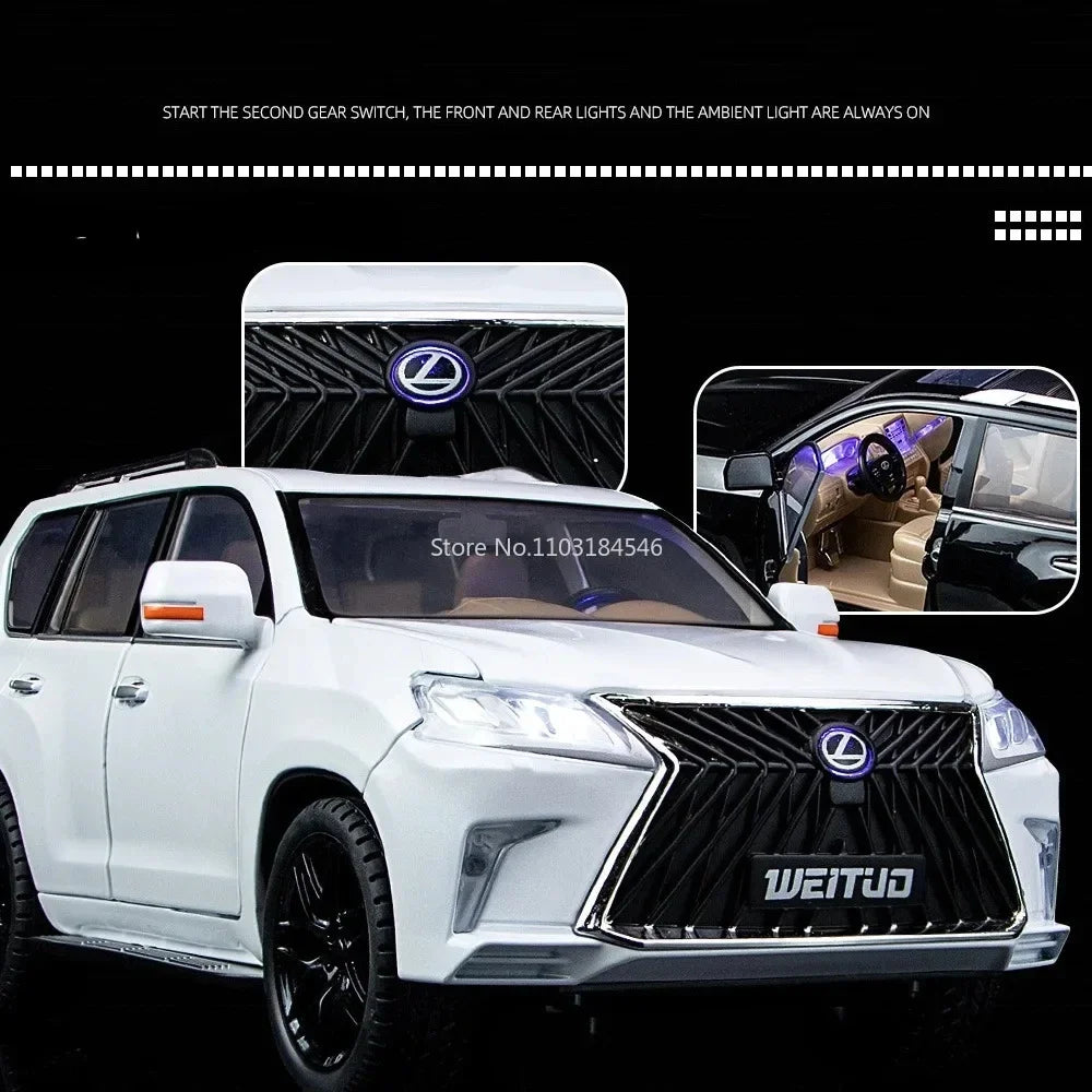 1:18 Scale Lx570 Diecast Car Model