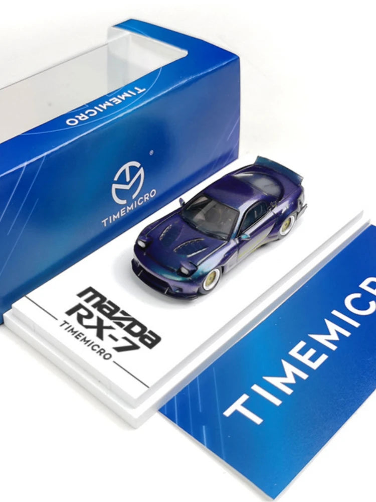 TimeMicro1:64 Mazda RX-7 Rocket Rabbit Chameleon Diecast Model