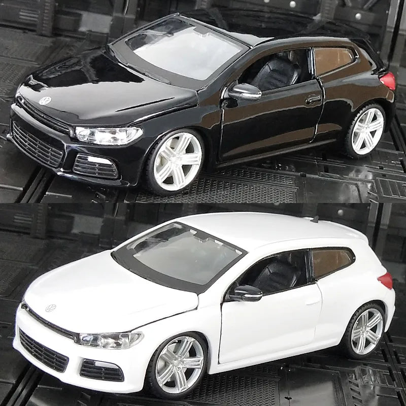 Bburago 1:24 Volkswagen Scirocco R White Diecast Model