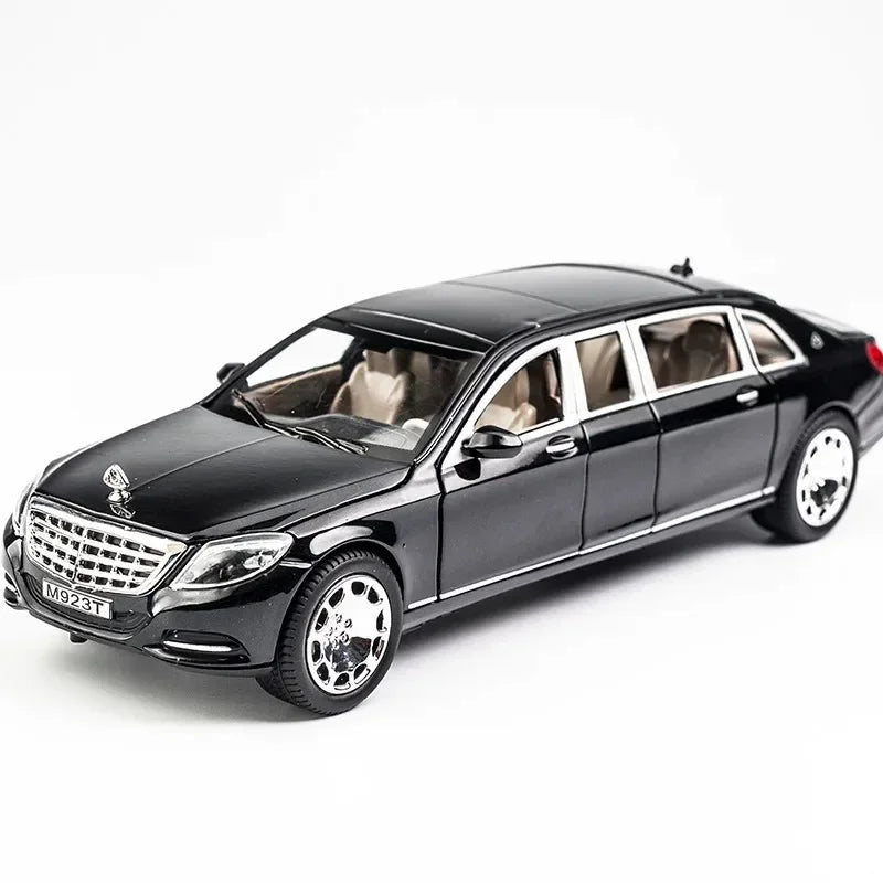 1:24 Metal 6 Doors Can Be Opened For Maybach S600 Diecast Model