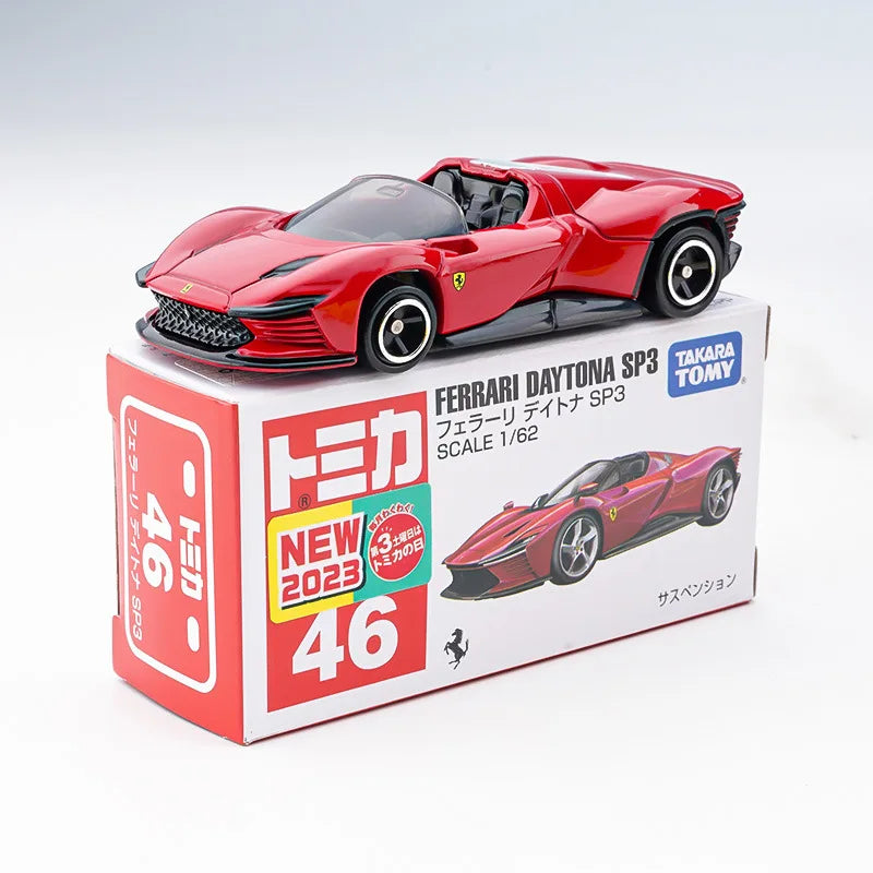 TAKARA TOMY 1/64 Ferrari SP3 Daytona Diecast Model
