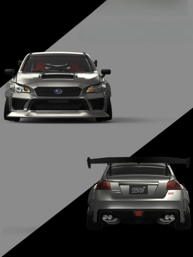 TimeMicro1:64 Subaru WRX STI Diecast Car Model