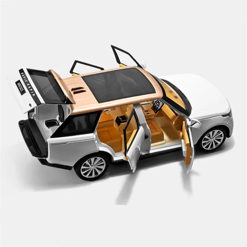 2023 1/24 Range Rover SUV Diecast Car Model