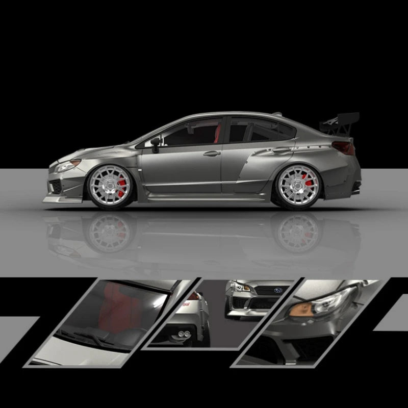 TimeMicro1:64 Subaru WRX STI Diecast Car Model