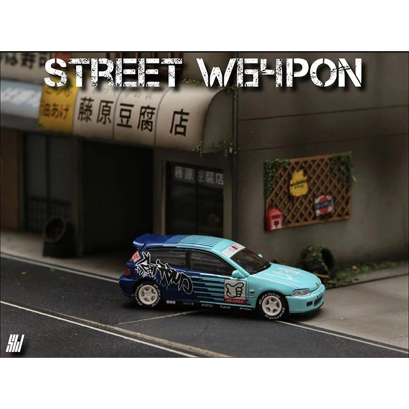 1:64 EG6 TYPE R Kanjozoku Diecast Model