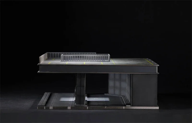 You Car 1:64 Led Lights Diorama Tunnel Scene Model No2