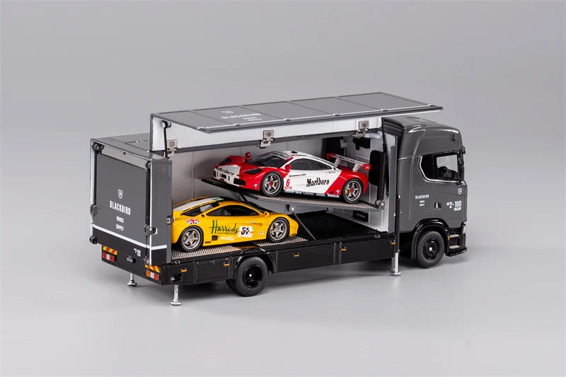 GCD 1:64 S730 Double Deck Gull Wing Tow Truck Diecast Model Car