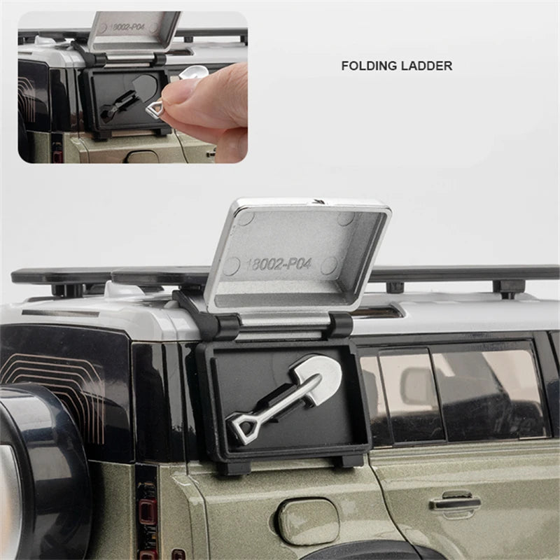 1/18 Range Rover Defender SUV Diecast Car Model