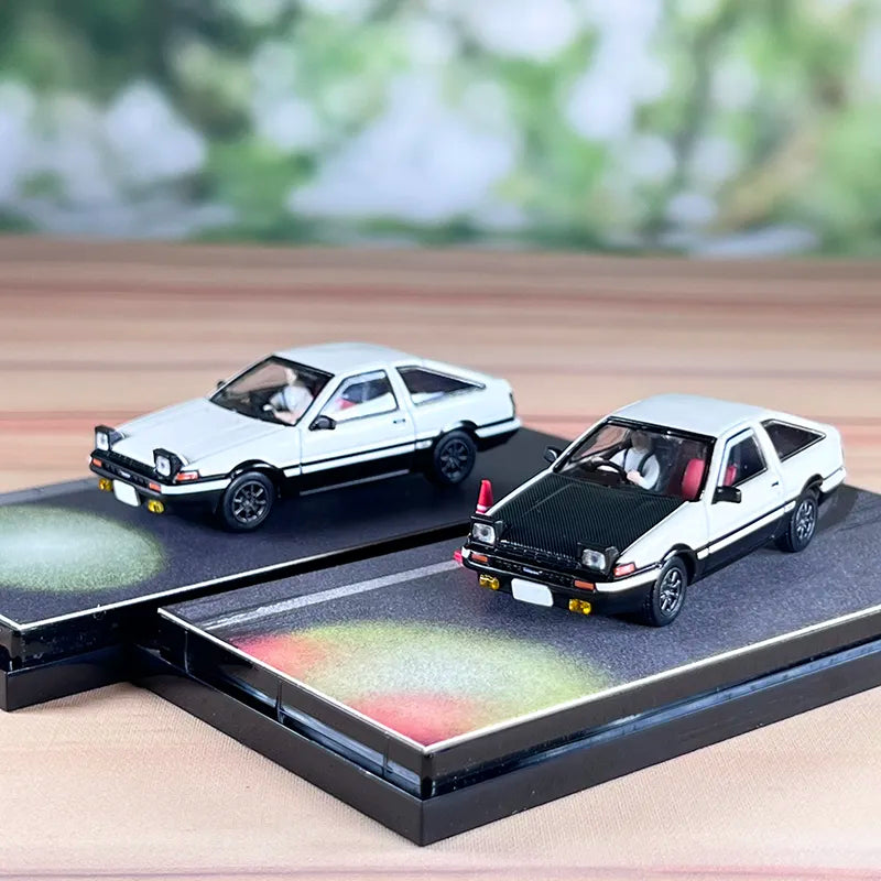 Hobby Japan 1:64 AE86 Initial D Diecast Model Car
