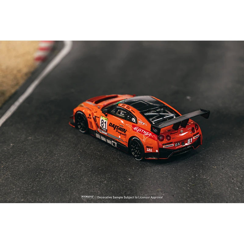 1:64 GTR NISMO GT3 #81 Orange Diecast Model