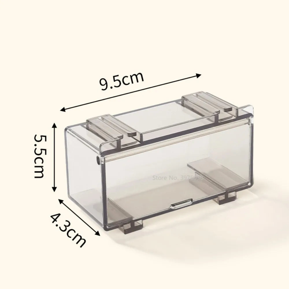 1:64 Acrylic Plastic Toy Storage Box Stackable Diorama