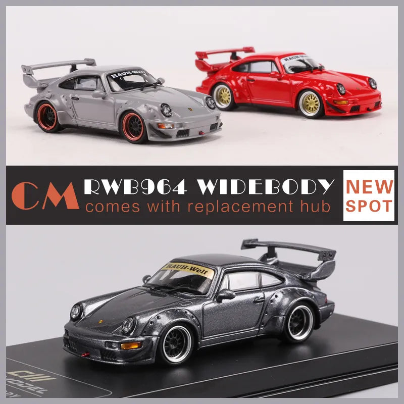 CM Model 1:64 RWB964 RWB993 Diecast Model