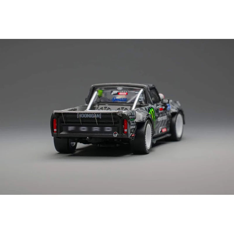 SW In Stock 1:64 Ken Block Hoonitruck F150 Tianmen Mountain Drift Diecast Car Model