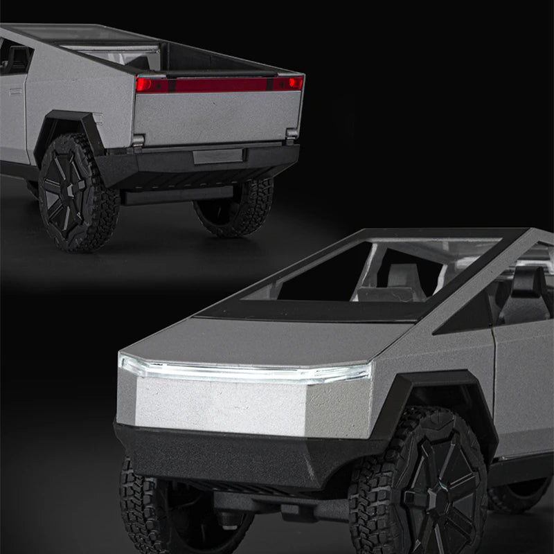 1/24 Tesla Cybertruck Pickup Diecast Model