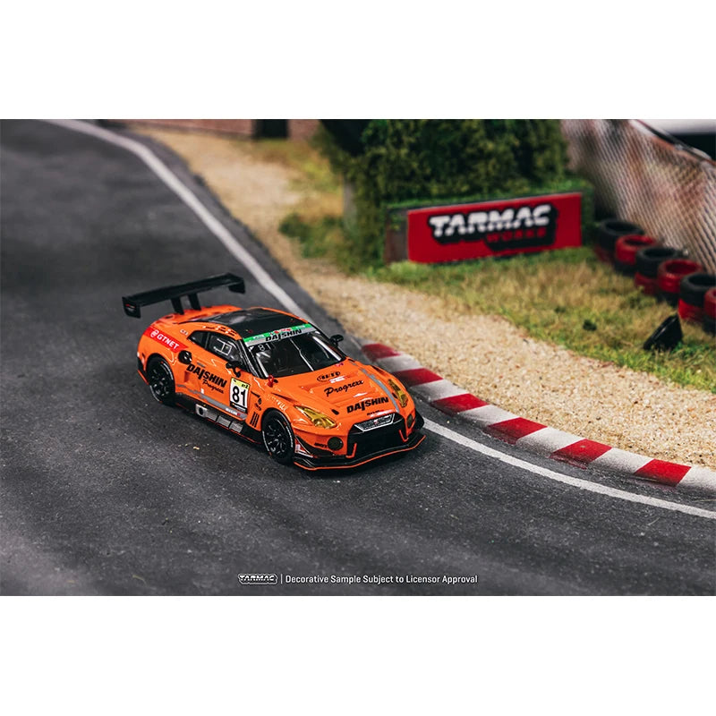 1:64 GTR NISMO GT3 #81 Orange Diecast Model