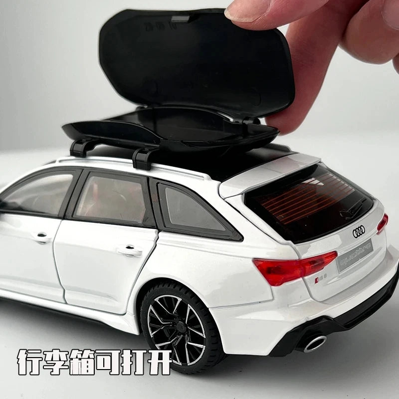 1:24 Audi-RS6 Quattro Station Wagon Diecast Model