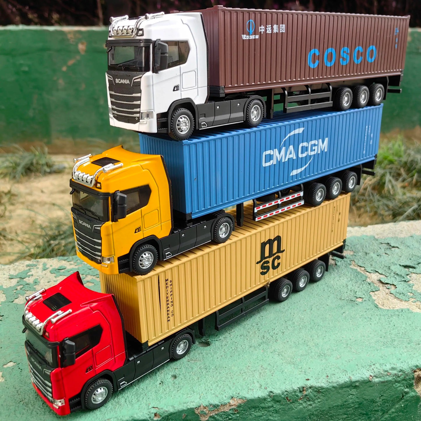 1/50 Simulation Large Truck Diecast Model