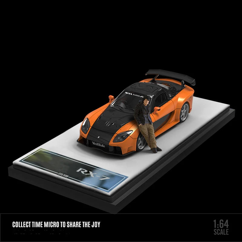 TM1:64 Mazda RX-7 Veilside Fast and Furious Cool Car Model