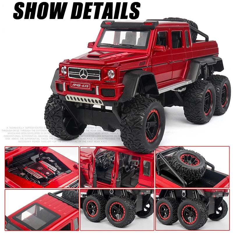 Benz G63 6x6 Diecast Model