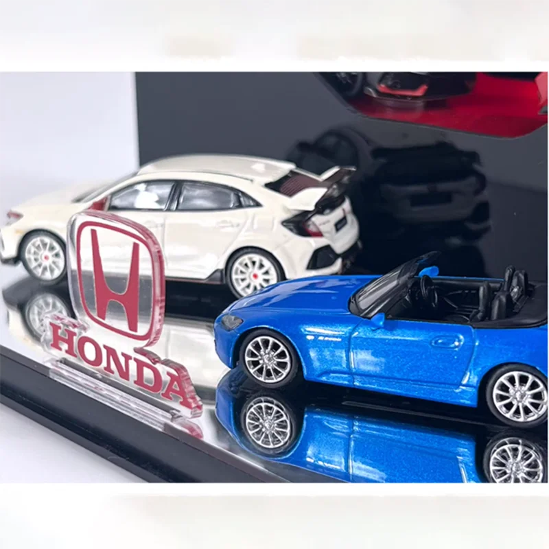 1/64 Japanese Car Scene Storage Box Toy Car Display Shelf Diorama